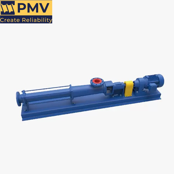 Progressive Cavity Pump in Bearing Block Design Construction